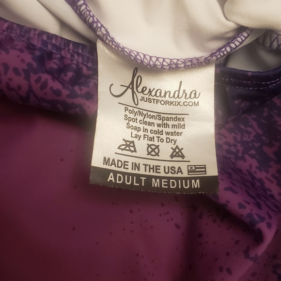 Crayon Purple Kids Costume Rhinestone  Size Adult Medium/Child XL - Picture 14 of 14